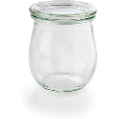 APS Lot de 12 bocaux Weck originaux de 220 ml avec couvercle, diamètre 7 cm, hauteur : 8 cm, en forme de tulipe, bocal décoratif, verre à dessert, passe au lave-vaisselle APS Lot de 12 bocaux Weck originaux de 220 ml avec couvercle, diamètre 7 cm, hauteur : 8 cm, en forme de tulipe, bocal décoratif, verre à dessert, passe au lave-vaisselle