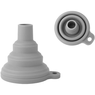 PARENCE . 2 Entonnoirs Pliables en Silicone – Entonnoir Pliable Compact – Pour Liquides et Ingrédients Secs – Cuisine et Maison 2 Pièces PARENCE . 2 Entonnoirs Pliables en Silicone – Entonnoir Pliable Compact – Pour Liquides et Ingrédients Secs – Cuisine et Maison 2 Pièces