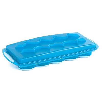 mastrad Bac à glaçons en plastique bleu F00013 mastrad Bac à glaçons en plastique bleu F00013