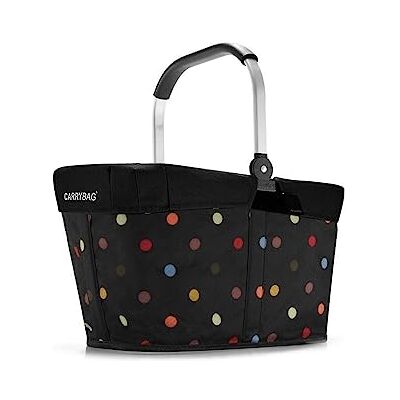 reisenthel Ensemble Carrybag BK + Cover BP, carrybag avec housse, Dots+Black Red, 48cm, Moderne reisenthel Ensemble Carrybag BK + Cover BP, carrybag avec housse, Dots+Black Red, 48cm, Moderne