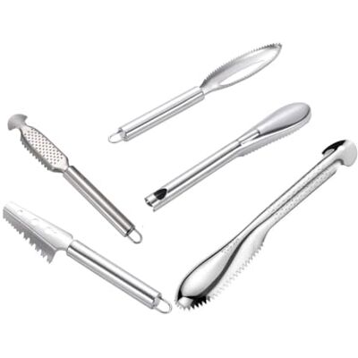 Tolaily Éplucheur D'Écailles de Poisson, Outil pour Enlever Les Écailles de Poisson Tolaily Éplucheur D'Écailles de Poisson, Outil pour Enlever Les Écailles de Poisson