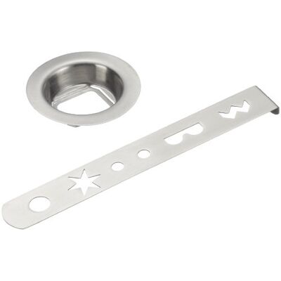 KitchenAid Staedter Pâtisserie pour hachoir à viande, argent, 5 KitchenAid Staedter Pâtisserie pour hachoir à viande, argent, 5