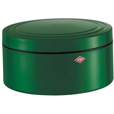 WESCO Boîte à pâtisserie Classic Line de couleur vert foncé, tôle d'acier revêtue par pulvérisation, volume de 4 litres, fermeture hermétique, édition spéciale de Noël WESCO Boîte à pâtisserie Classic Line de couleur vert foncé, tôle d'acier revêtue par pulvérisation, volume de 4 litres, fermeture hermétique, édition spéciale de Noël