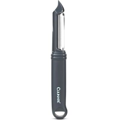 CULINARE Éplucheur pivotant, gris, plastique/acier inoxydable, éplucheur manuel pour pommes de terre/légumes/fruits, se déplace sur les contours pour un épluchage rapide, passe au lave-vaisselle CULINARE Éplucheur pivotant, gris, plastique/acier inoxydable, éplucheur manuel pour pommes de terre/légumes/fruits, se déplace sur les contours pour un épluchage rapide, passe au lave-vaisselle