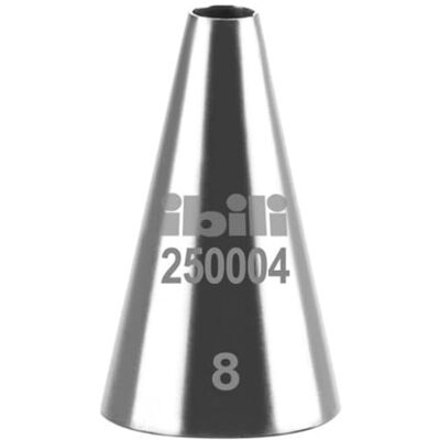 IBILI 250004 Douille de pâtisserie forme ronde lisse 4 mm IBILI 250004 Douille de pâtisserie forme ronde lisse 4 mm