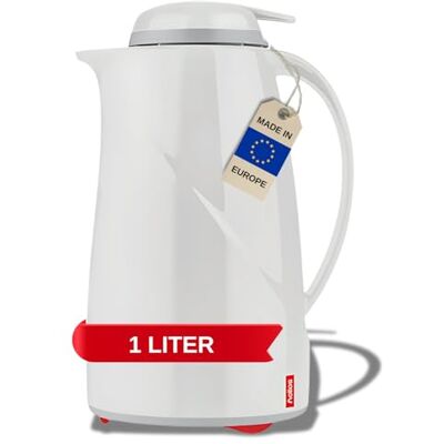 Helios Wave Push 2934-001 Pichet isotherme en plastique 1 l Helios Wave Push 2934-001 Pichet isotherme en plastique 1 l