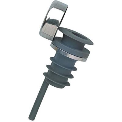 Piazza Tappo Versatore Il Novello - Acier inoxydable avec silicone - Type de produit Piazza Tappo Versatore Il Novello - Acier inoxydable avec silicone - Type de produit
