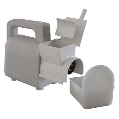 Melchioni Family Râpe électrique REGGIANA avec récipient à fromage refermable Melchioni Family Râpe électrique REGGIANA avec récipient à fromage refermable