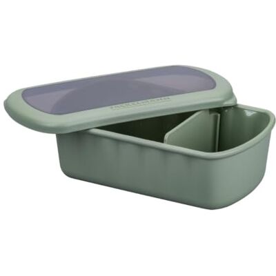 Fackelmann Boîte de rangement Flexibox verte 1000 ml Avec couvercle en TPE Robuste et flexible Passe au lave-vaisselle Conçue en Allemagne Fackelmann Boîte de rangement Flexibox verte 1000 ml Avec couvercle en TPE Robuste et flexible Passe au lave-vaisselle Conçue en Allemagne