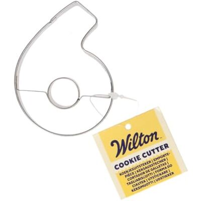 FunCakes Wilton Cookie Cutter Emporte-Pièces, Number 6 Emporte-pièce pour Biscuits, Sablés, Pâte, Fondant, Pâte d'Amande FunCakes Wilton Cookie Cutter Emporte-Pièces, Number 6 Emporte-pièce pour Biscuits, Sablés, Pâte, Fondant, Pâte d'Amande
