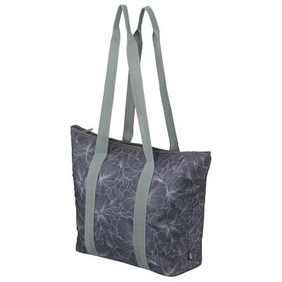 ALFI ISO Shopper Sac isotherme 17 l Motif floral Durable En bouteilles PET recyclées Sac de courses isotherme pour courses, piscine, sauna Flexible et lavable ALFI ISO Shopper Sac isotherme 17 l Motif floral Durable En bouteilles PET recyclées Sac de courses isotherme pour courses, piscine, sauna Flexible et lavable