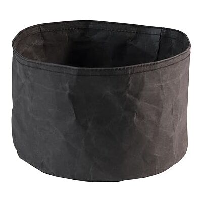 APS Corbeille à pain ronde en fibre naturelle et résine Noir Ø 20 x 13 cm APS Corbeille à pain ronde en fibre naturelle et résine Noir Ø 20 x 13 cm