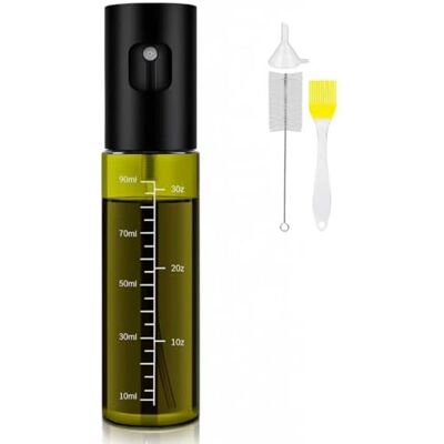 HingtTraum Pulvérisateur d'huile de cuisine Bouteille en verre avec graduation, entonnoir et brosse de nettoyage Sans BPA Idéal pour friteuses à air, vinaigre et cuisine Protection UV HingtTraum Pulvérisateur d'huile de cuisine Bouteille en verre avec graduation, entonnoir et brosse de nettoyage Sans BPA Idéal pour friteuses à air, vinaigre et cuisine Protection UV