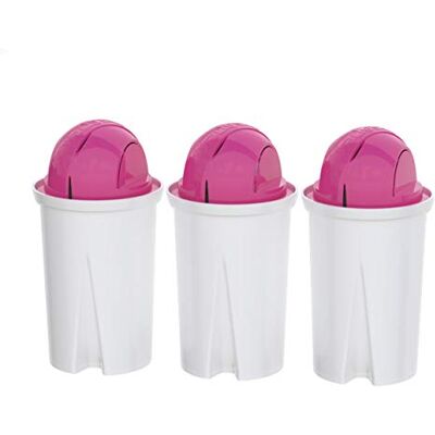 Wessper cartouche filtre eau Classic en Magnésium 3 pièces cartouche filtrante pour carafe filtrante, Compatible avec Dafi, Carafe Filtrante BRITA Classic, sens BPA Wessper cartouche filtre eau Classic en Magnésium 3 pièces cartouche filtrante pour carafe filtrante, Compatible avec Dafi, Carafe Filtrante BRITA Classic, sens BPA
