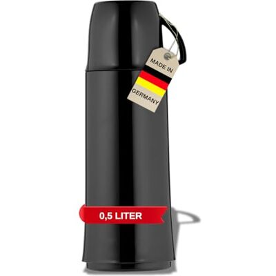 Bouteille Isolante Helios Elegance - Helios Q100 - Noir - 0,5L Bouteille Isolante Helios Elegance - Helios Q100 - Noir - 0,5L