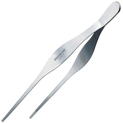 Westmark 12762270 Pinces à frire et servir, Acier inoxydable, Longueur : 29 cm, Argent, 12762270 Westmark 12762270 Pinces à frire et servir, Acier inoxydable, Longueur : 29 cm, Argent, 12762270