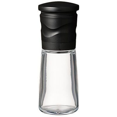 Kyocera CM-15N BK Moulin à poivre et sel avec broyeur avancées de broyage en céramique réglable, pour tous les épices et herbes, Noir Kyocera CM-15N BK Moulin à poivre et sel avec broyeur avancées de broyage en céramique réglable, pour tous les épices et herbes, Noir