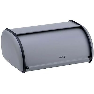 KING HOFF Boîte à pain (gris, petite 36 x 24 x 15 cm) KING HOFF Boîte à pain (gris, petite 36 x 24 x 15 cm)
