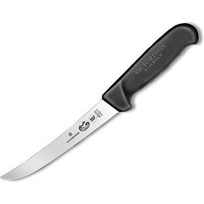 Victorinox , Coltello da Cucina Disossatore Fibrox, noir, 15 cm, 5.6503.15 Victorinox , Coltello da Cucina Disossatore Fibrox, noir, 15 cm, 5.6503.15
