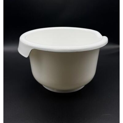 Kimmel Bol de Mélange - 2,5L Plastique Blanc - Ustensile de Cuisine Kimmel Bol de Mélange - 2,5L Plastique Blanc - Ustensile de Cuisine