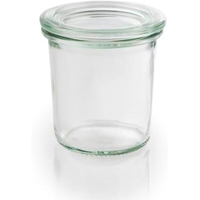 APS 12 pots Original WECK 140 ml avec couvercle, Ø 6 cm, H : 7 cm, mini-moule avec couvercle en verre, pot de conservation, pot décoratif, pot à dessert, pot de stockage, lavable au lave-vaisselle APS 12 pots Original WECK 140 ml avec couvercle, Ø 6 cm, H : 7 cm, mini-moule avec couvercle en verre, pot de conservation, pot décoratif, pot à dessert, pot de stockage, lavable au lave-vaisselle