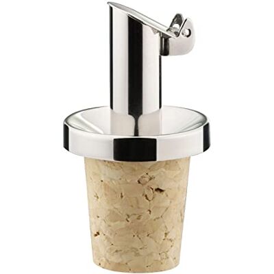 Westmark Becs Verseurs à Huile/Vinaigre pour Bouteilles, avec Clapet, Métal/inox, Bouchon en liège, Inox Öl-Spezial, 47802180 Westmark Becs Verseurs à Huile/Vinaigre pour Bouteilles, avec Clapet, Métal/inox, Bouchon en liège, Inox Öl-Spezial, 47802180