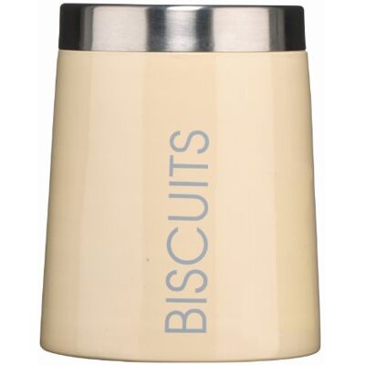 Premier Housewares 508875 Boîte à biscuits conique Crème 18 x 15 x 15 cm Premier Housewares 508875 Boîte à biscuits conique Crème 18 x 15 x 15 cm
