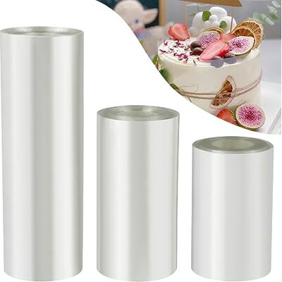 Fousenuk Rhodoid Patisserie, 3 Rouleaux Rhodoïde Transparent 8cm/10cm/15cmx10m, Film Bordure Gâteau Réutilisable en Acétate Fousenuk Rhodoid Patisserie, 3 Rouleaux Rhodoïde Transparent 8cm/10cm/15cmx10m, Film Bordure Gâteau Réutilisable en Acétate