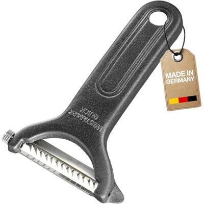 Westmark Coupe-Julienne Quick-Spezial Black Edition, Éplucheur De Légumes Pour Fines Lanières, Carottes, Concombres Et Courgettes, Anthracite Westmark Coupe-Julienne Quick-Spezial Black Edition, Éplucheur De Légumes Pour Fines Lanières, Carottes, Concombres Et Courgettes, Anthracite
