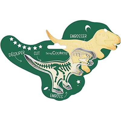 ScrapCooking Découpoir + embosseur dino ScrapCooking Découpoir + embosseur dino