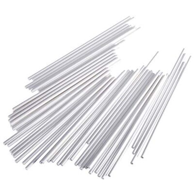 Westmark Cake 30232270 Lot de 48 bâtonnets Pop/Lollipop Papier Blanc 15 cm Westmark Cake 30232270 Lot de 48 bâtonnets Pop/Lollipop Papier Blanc 15 cm
