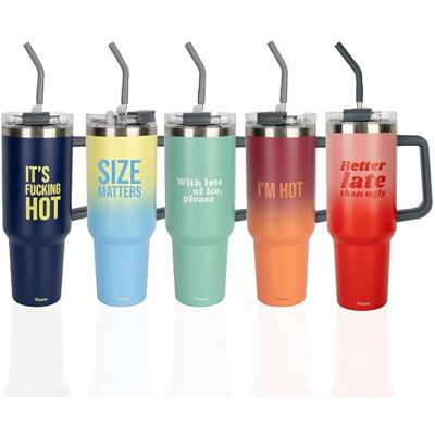 Fisura – Bouteille d'eau thermique de 1,2 litres "with lots of ice". Grande bouteille thermique bleue. Sans BPA. Froid pendant 24 heures et au chaud pendant 12 heures. Paille incluse. 9,8 x 27,8 Fisura – Bouteille d'eau thermique de 1,2 litres "with lots of ice". Grande bouteille thermique bleue. Sans BPA. Froid pendant 24 heures et au chaud pendant 12 heures. Paille incluse. 9,8 x 27,8
