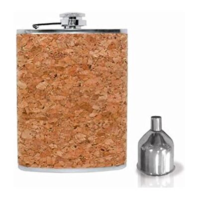 VB VIN BOUQUET Vin Bouquet FIA 292 flasque acier inoxydable avec liège accessoires boisson alcool VB VIN BOUQUET Vin Bouquet FIA 292 flasque acier inoxydable avec liège accessoires boisson alcool