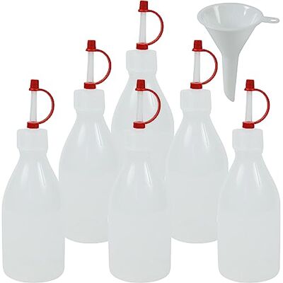 mikken Viva-Haushaltswaren Lot de 6 flacons de 100 ml sans BPA mikken Viva-Haushaltswaren Lot de 6 flacons de 100 ml sans BPA