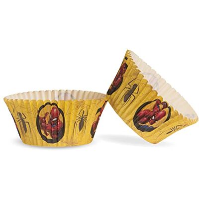 dekora -339261 Spiderman Capsules Cupcakes Marvel Spiderman-25 unités Doré (339061) dekora -339261 Spiderman Capsules Cupcakes Marvel Spiderman-25 unités Doré (339061)