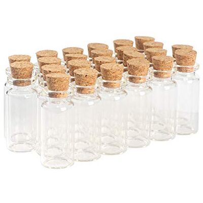 Magic Season Bouteilles en Verre Décoratives (24 pièces/10 ml) Magic Season Bouteilles en Verre Décoratives (24 pièces/10 ml)