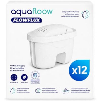 Aquafloow Cartouches Filtre Eau 12 Pièces Laica Bi-Flux Brita Maxtra Aquafloow Cartouches Filtre Eau 12 Pièces Laica Bi-Flux Brita Maxtra