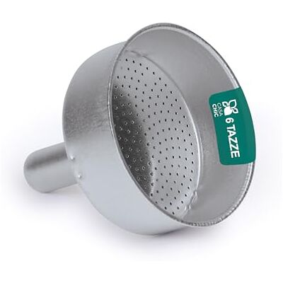 LifeChic Filtre entonnoir pour cafetière Moka 6 tasses de rechange universelle pour Moka Espresso accessoire pour café LifeChic Filtre entonnoir pour cafetière Moka 6 tasses de rechange universelle pour Moka Espresso accessoire pour café