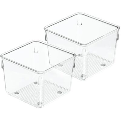 Organisateur de Cuisine Transparent InterDesign iDesign 52730M2EU - Rangement de Cuisine Organisateur de Cuisine Transparent InterDesign iDesign 52730M2EU - Rangement de Cuisine