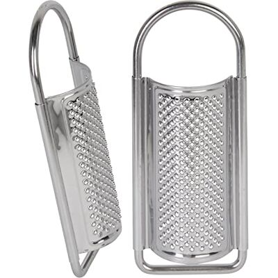 Wenco 555159 - Râpe à noix de muscade - Acier inoxydable - 15cm - Argent Wenco 555159 - Râpe à noix de muscade - Acier inoxydable - 15cm - Argent