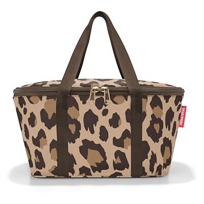 reisenthel Coolerbag XS Leo Macchiato Petit sac isotherme en tissu polyester de qualité supérieure – Idéal pour les pique-niques, les courses et les déplacements reisenthel Coolerbag XS Leo Macchiato Petit sac isotherme en tissu polyester de qualité supérieure – Idéal pour les pique-niques, les courses et les déplacements
