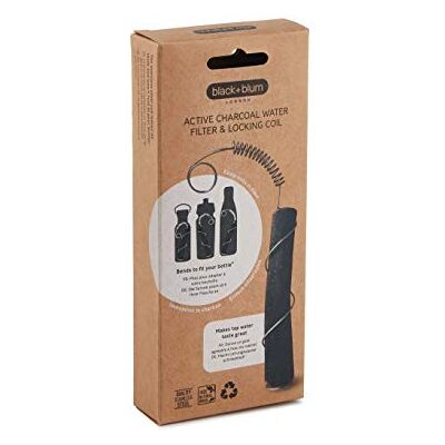 BLACK + BLUM Black+Blum Filtre à eau à charbon avec bobine de verrouillage Ancienne tradition japonaise Dure 6 mois Bois naturel BLACK + BLUM Black+Blum Filtre à eau à charbon avec bobine de verrouillage Ancienne tradition japonaise Dure 6 mois Bois naturel
