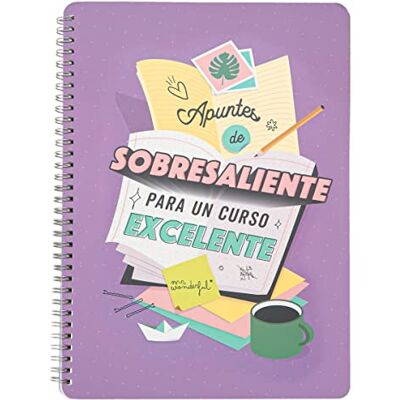 Mr Wonderful - WOA2212068ESZ0 - A4 - Spiralé - Cahier Mr Wonderful - WOA2212068ESZ0 - A4 - Spiralé - Cahier