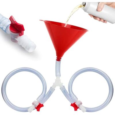 YOYEAH Bière entonnoir avec tube Double entonnoir à boire Bière entonnoir pour festivals et fêtes Funnel Beer Bong Large Drinking Funnel pour alcool Bière entonnoir avec tube YOYEAH Bière entonnoir avec tube Double entonnoir à boire Bière entonnoir pour festivals et fêtes Funnel Beer Bong Large Drinking Funnel pour alcool Bière entonnoir avec tube