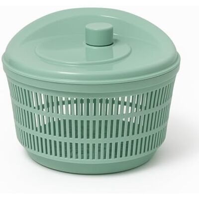 GC GLOBALCOMMERCE Centrifugeuse pour salade grande capacité 16 x 22 cm avec entonnoir anti-croquis Centrifugeuse en plastique sans BPA GC GLOBALCOMMERCE Centrifugeuse pour salade grande capacité 16 x 22 cm avec entonnoir anti-croquis Centrifugeuse en plastique sans BPA