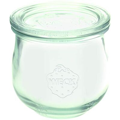 Weck Lot de 6 pots en forme de tulipe #746 370 ml (lot de 6, pinces + caoutchouc, couvercle Ø 80 mm, bocaux à confiture, pots à dessert, pots à confiture, pots à confiture) 58309 Weck Lot de 6 pots en forme de tulipe #746 370 ml (lot de 6, pinces + caoutchouc, couvercle Ø 80 mm, bocaux à confiture, pots à dessert, pots à confiture, pots à confiture) 58309