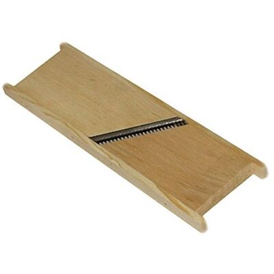 rukauf Râpe à carottes, largeur de coupe 2 mm, râpe pour choux et légumes (23 x 7 cm) en bois rukauf Râpe à carottes, largeur de coupe 2 mm, râpe pour choux et légumes (23 x 7 cm) en bois