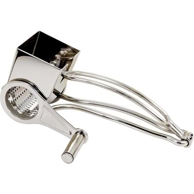 La Bonne Graine Moulin à Râpe Fromage 1 Tambour Inox Simple, Résistant et Efficace Ambidextre Marque Française La Bonne Graine Moulin à Râpe Fromage 1 Tambour Inox Simple, Résistant et Efficace Ambidextre Marque Française