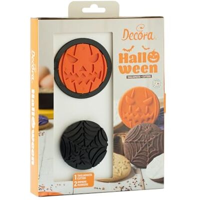Decora - Set 1 - Plastic - Décor Halloween - Emporte-pièces biscuits Decora - Set 1 - Plastic - Décor Halloween - Emporte-pièces biscuits