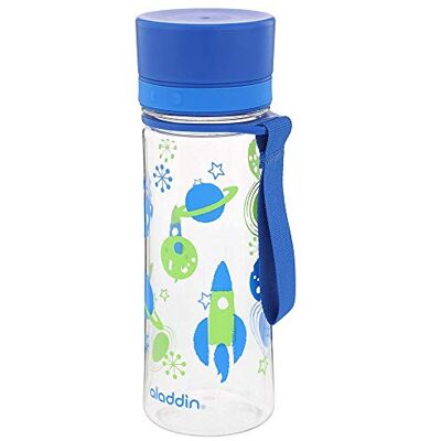 Stanley Aladdin My First Aveo Space Gourde anti-fuite pour enfant, 0,35 l, bleue, large ouverture pour un remplissage facile, sans BPA, gourde de maternelle, résistante aux odeurs et aux taches, passe au Stanley Aladdin My First Aveo Space Gourde anti-fuite pour enfant, 0,35 l, bleue, large ouverture pour un remplissage facile, sans BPA, gourde de maternelle, résistante aux odeurs et aux taches, passe au